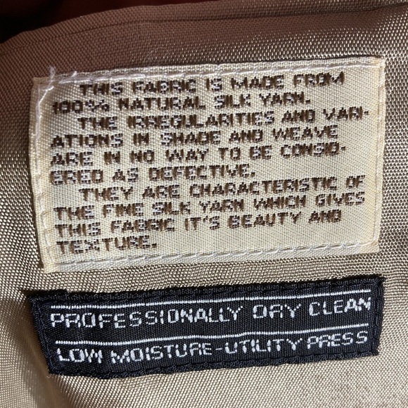 Executive collection 1980s silk men’s jacket tailored in USA - Picture 10 of 11